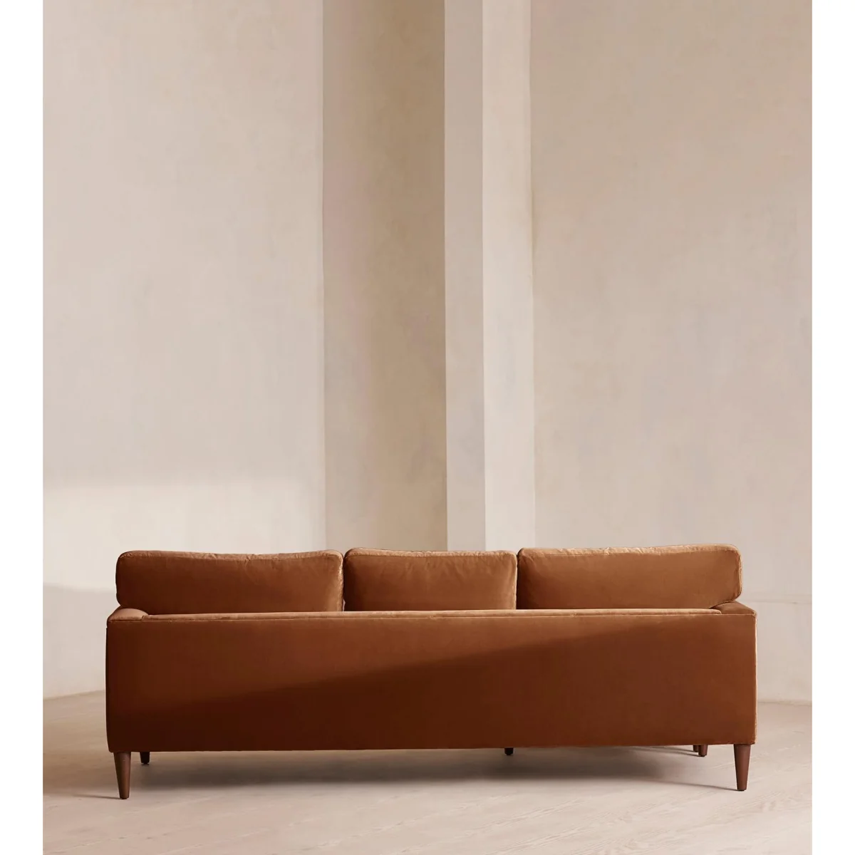 Reya Chaise-End Sofa, Velvet, Cinnamon, UK – image 5