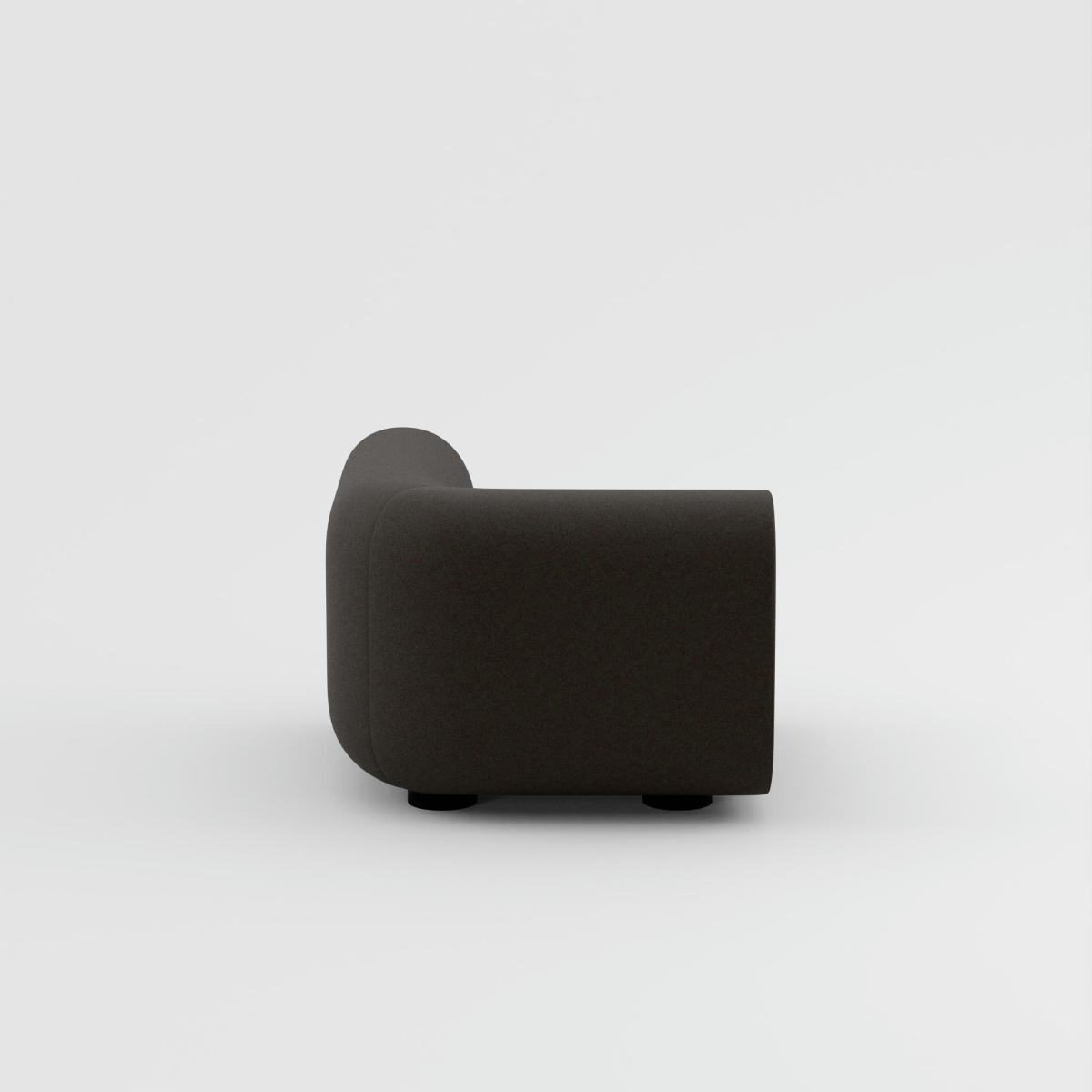 Tom Dixon - PLUMP Sofa Connecting Corner Module - Dark Grey (Kvadrat Divina Melange 0180) – image 6