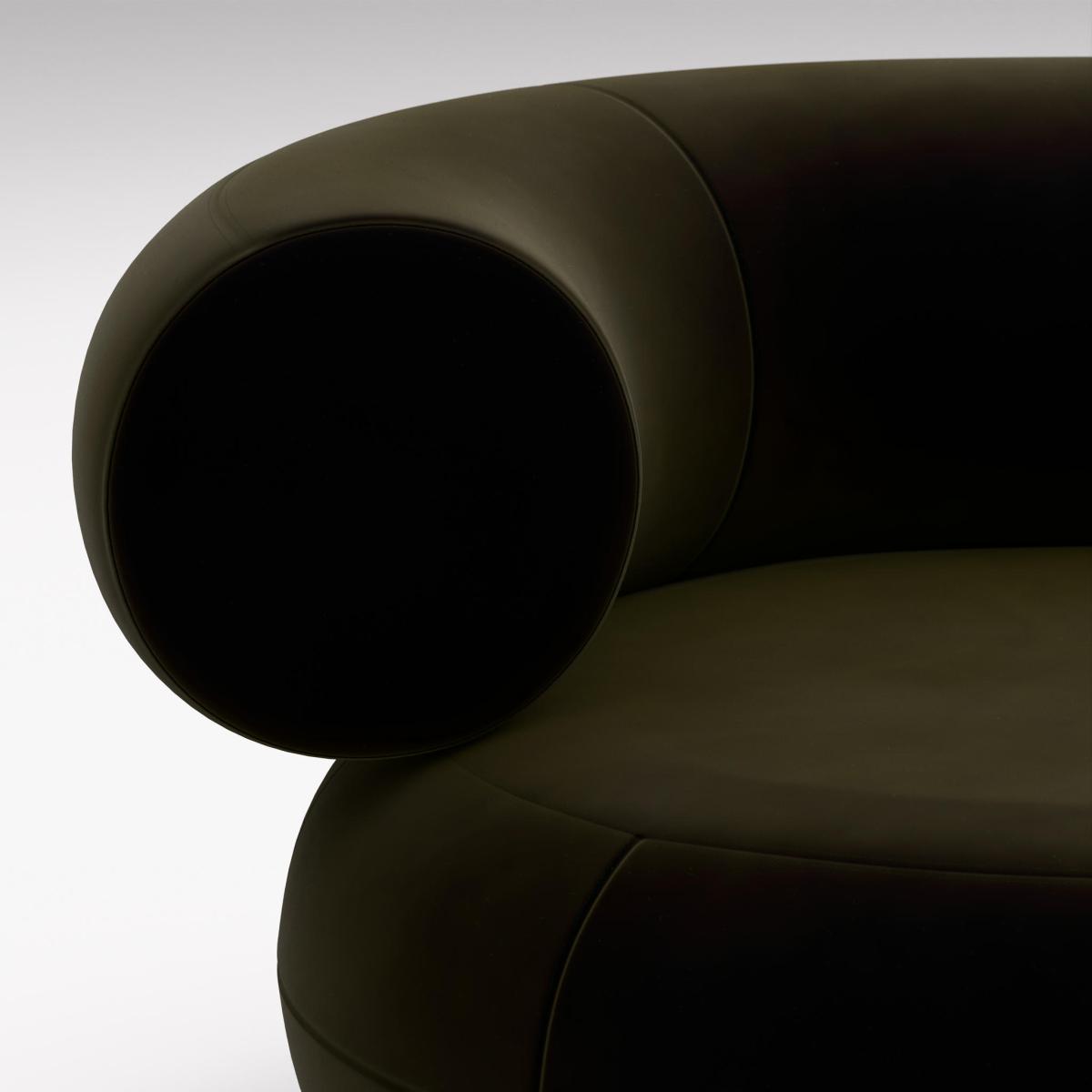 Tom Dixon - FAT Sofa Right Facing Arm Module - Forest (Royal 162) – image 3