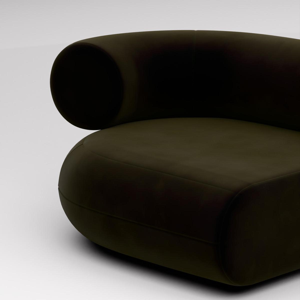 Tom Dixon - FAT Sofa Right Facing Arm Module - Forest (Royal 162) – image 5