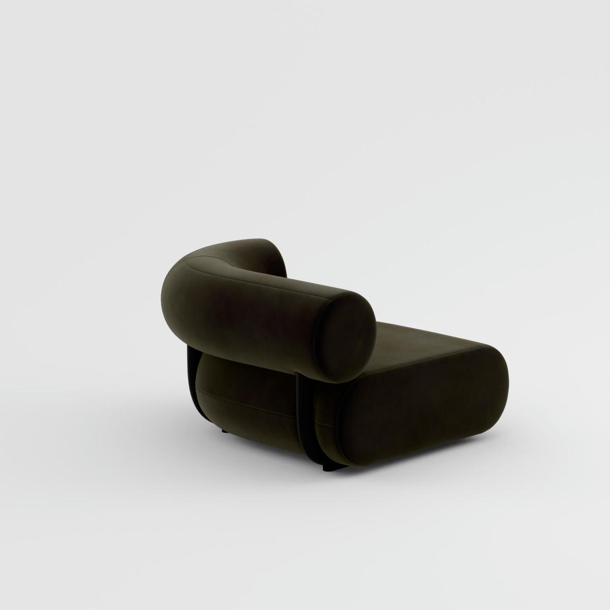 Tom Dixon - FAT Sofa Right Facing Arm Module - Forest (Royal 162) – image 6