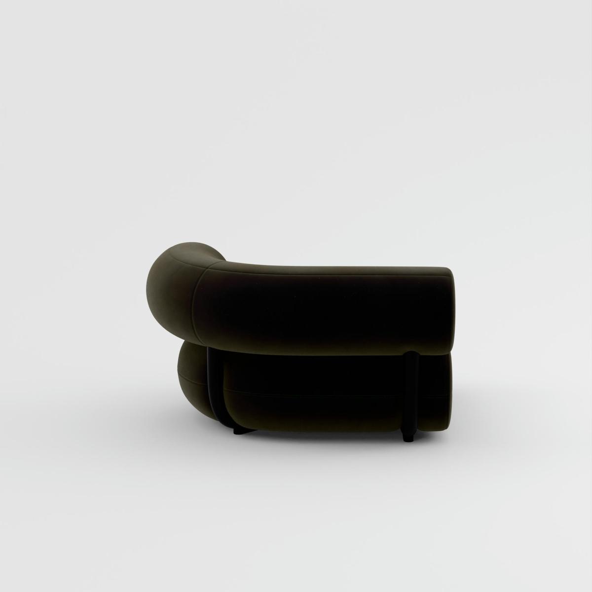 Tom Dixon - FAT Sofa Right Facing Arm Module - Forest (Royal 162) – image 8