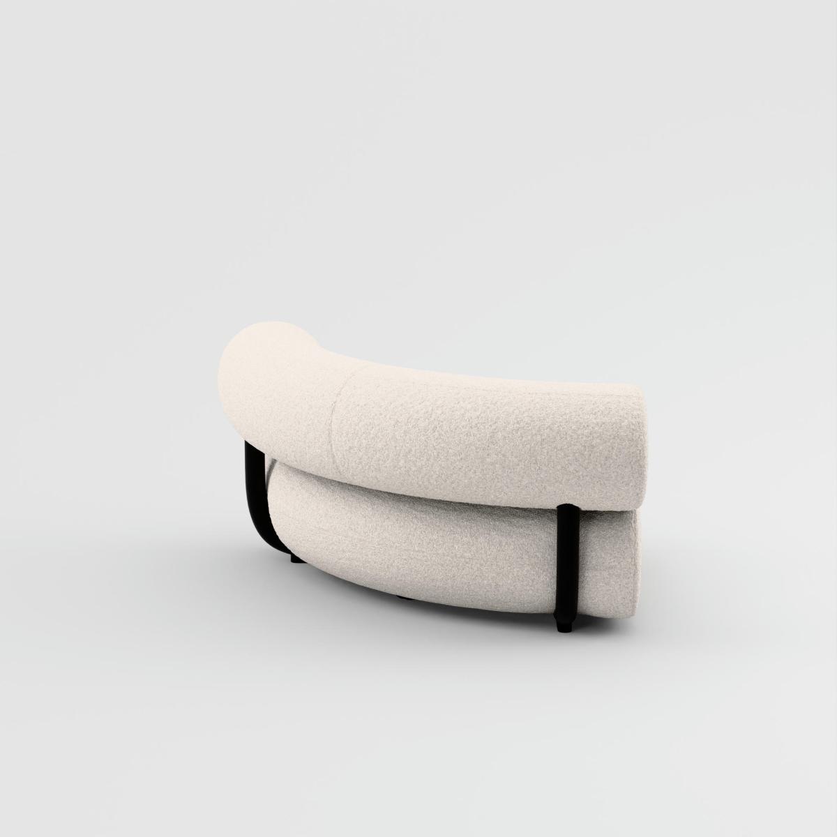 Tom Dixon - FAT Sofa Corner Inside Sweeping Module - Bright White (Kvadrat Elle 0200) – image 3