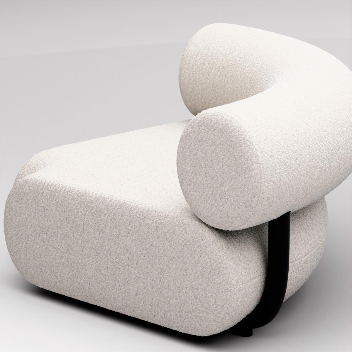 Tom Dixon - FAT Sofa Corner Inside Sweeping Module - Bright White (Kvadrat Elle 0200) – image 7