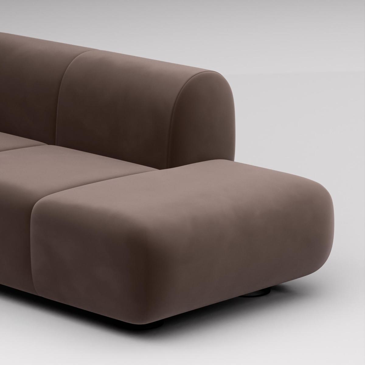 Tom Dixon - PLUMP Sofa Right Facing Backrest Module - Clay (Royal 84) – image 3