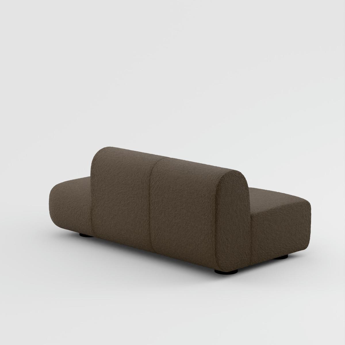 Tom Dixon - PLUMP Sofa Right Facing Backrest Module - Light Brown (Kvadrat Elle 0280) – image 2