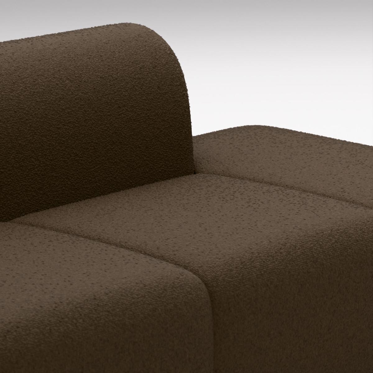 Tom Dixon - PLUMP Sofa Right Facing Backrest Module - Light Brown (Kvadrat Elle 0280) – image 8