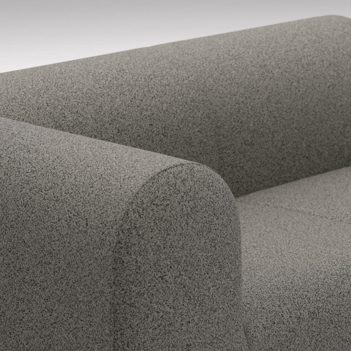 Tom Dixon - PLUMP Sofa Wide Left Facing Arm Module - Grey (Kvadrat Melange Nap 0111) – image 5
