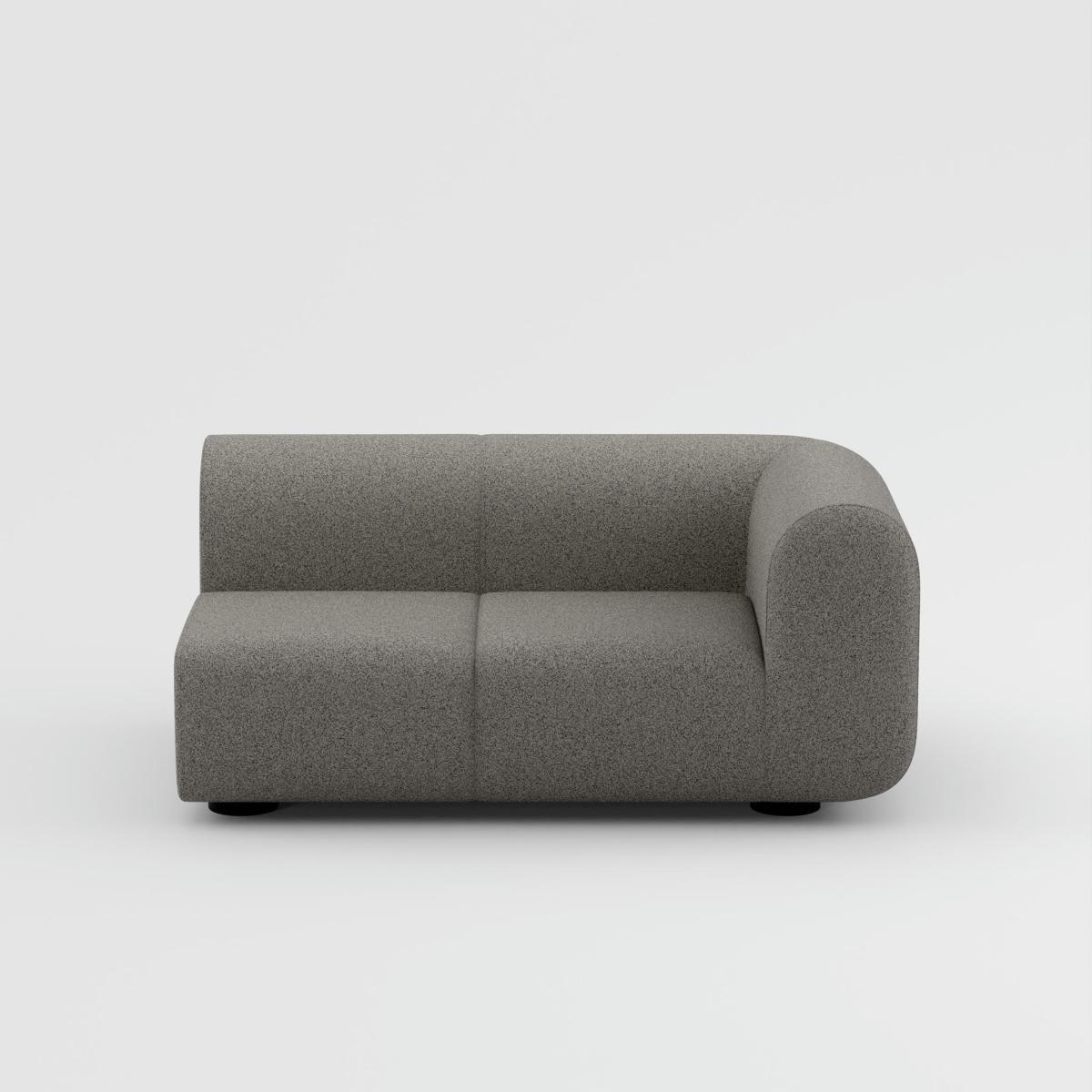 Tom Dixon - PLUMP Sofa Wide Left Facing Arm Module - Grey (Kvadrat Melange Nap 0111) – image 6
