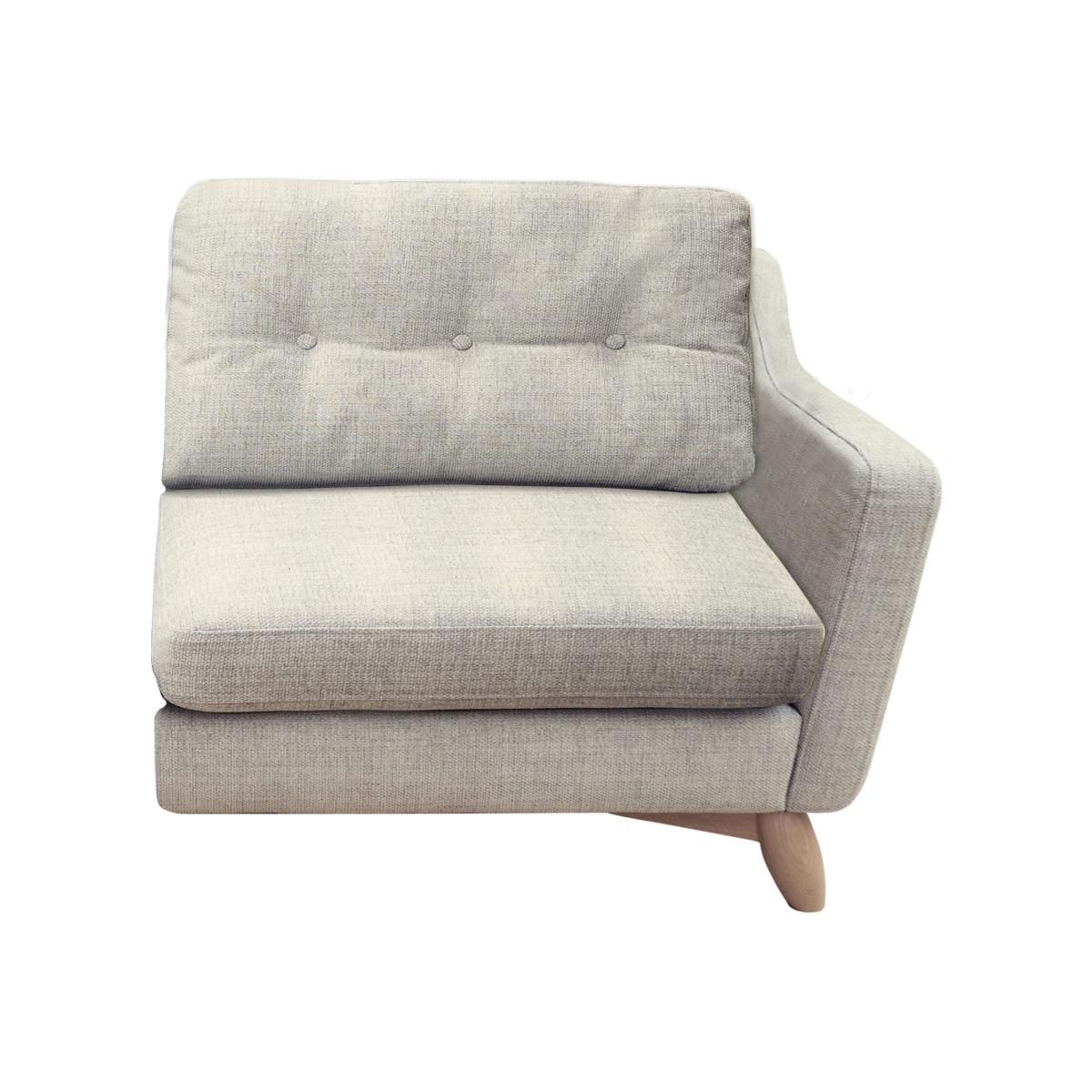 Ercol 3337 Cosenza Modular Small 1 Seater RHF Sofa - Cosenza Small Unit Right Hand Facing in Leather