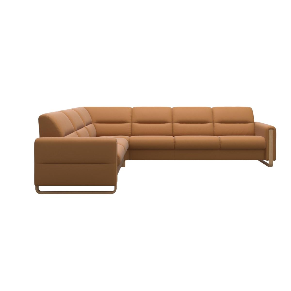 Stressless Fiona 2x3 Seater Corner Sofa - Stressless Fiona 2-3 Corner Sofa Steel Arms - Noblesse – image 10