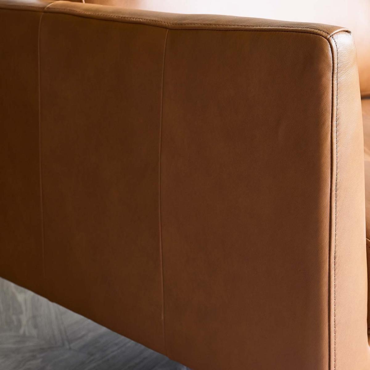 Shoreditch 200cm Right Hand Facing Corner Chaise in Palomino Tan – image 4