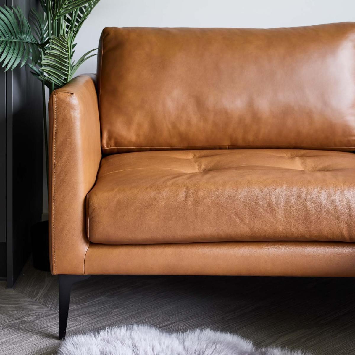 Shoreditch 200cm Right Hand Facing Corner Chaise in Palomino Tan – image 5