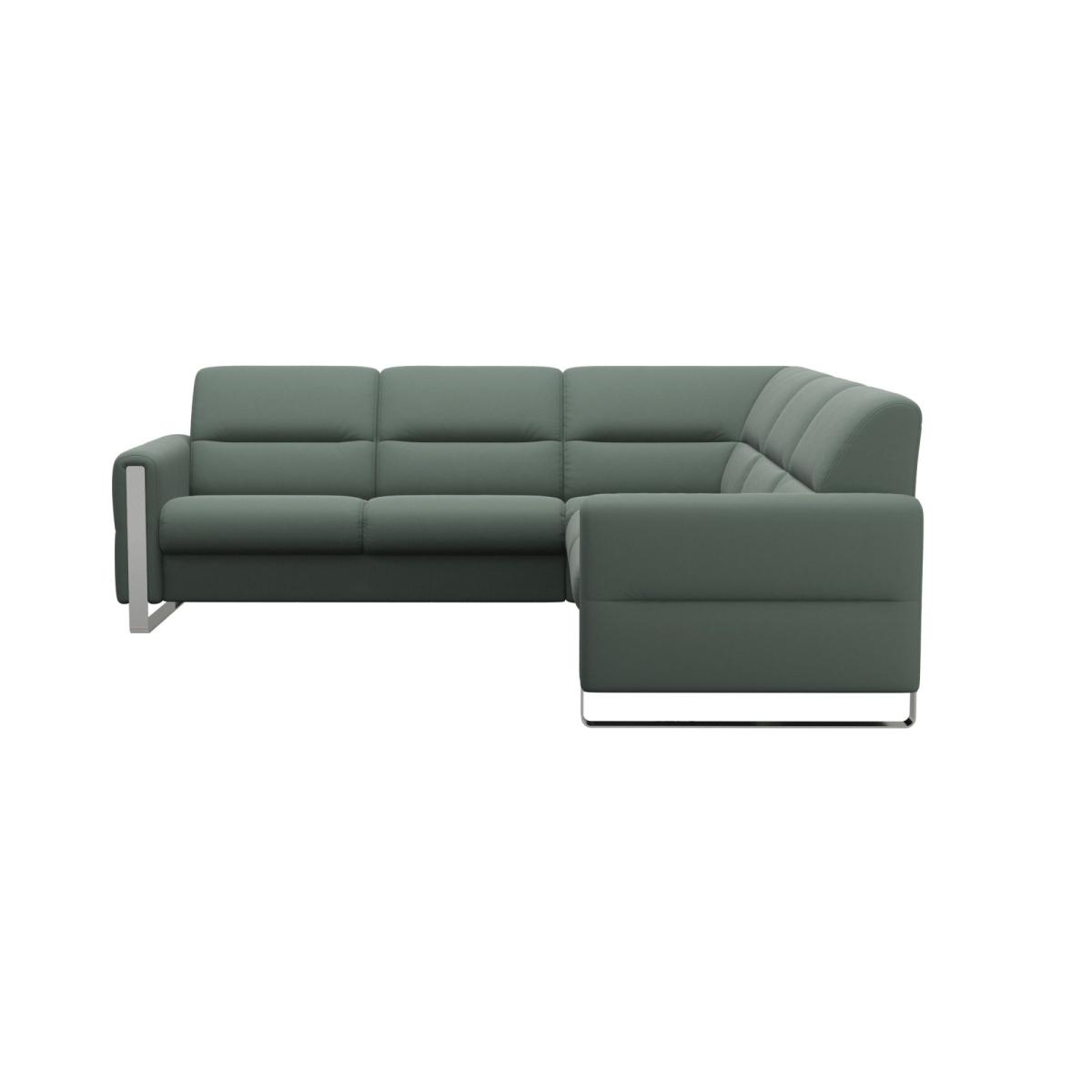 Stressless Fiona 2x2 Seater Corner Sofa - Stressless Fiona 2-2 Corner Sofa Wood Arms - Paloma – image 3