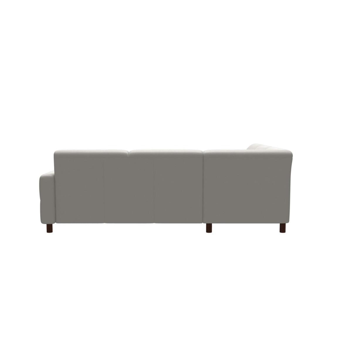 Stressless Fiona 2x2.5 Seater Corner Sofa - Stressless Fiona 2-2.5 Corner Sofa Steel Arms - Batick – image 4