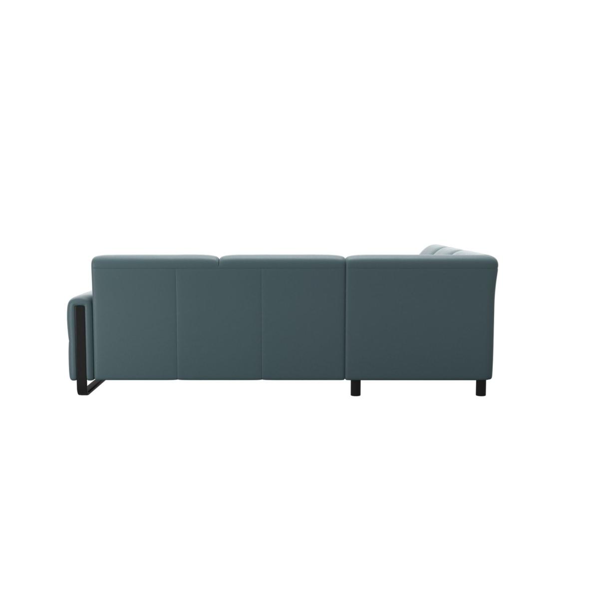 Stressless Fiona 2x2.5 Seater Corner Sofa - Stressless Fiona 2-2.5 Corner Sofa Steel Arms - Batick – image 9