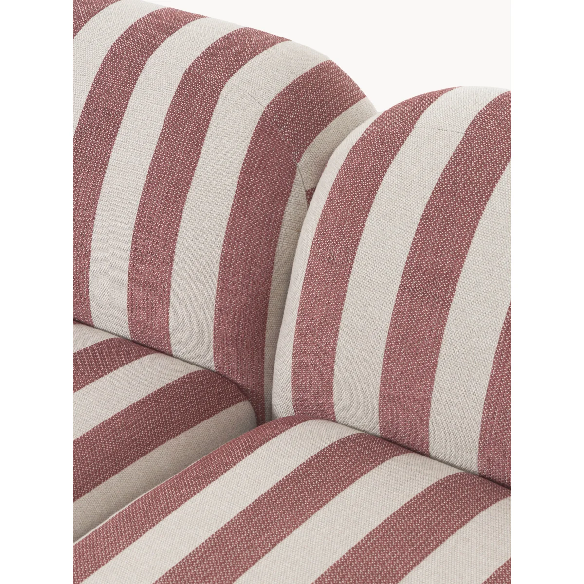 Modular Striped Corner Sofa Wolke (4-seater) – image 4