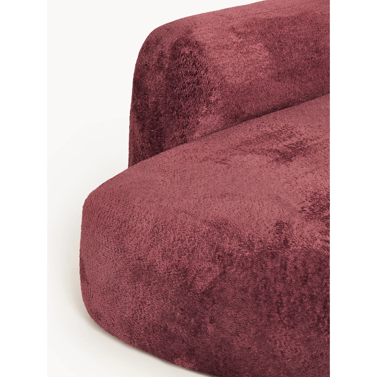 Modular Teddy Bouclé Corner Sofa Wolke (4-seater) with Chaise End – image 6