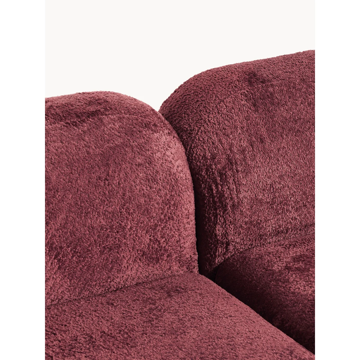 Modular Teddy Bouclé Corner Sofa Wolke (4-seater) with Chaise End – image 7