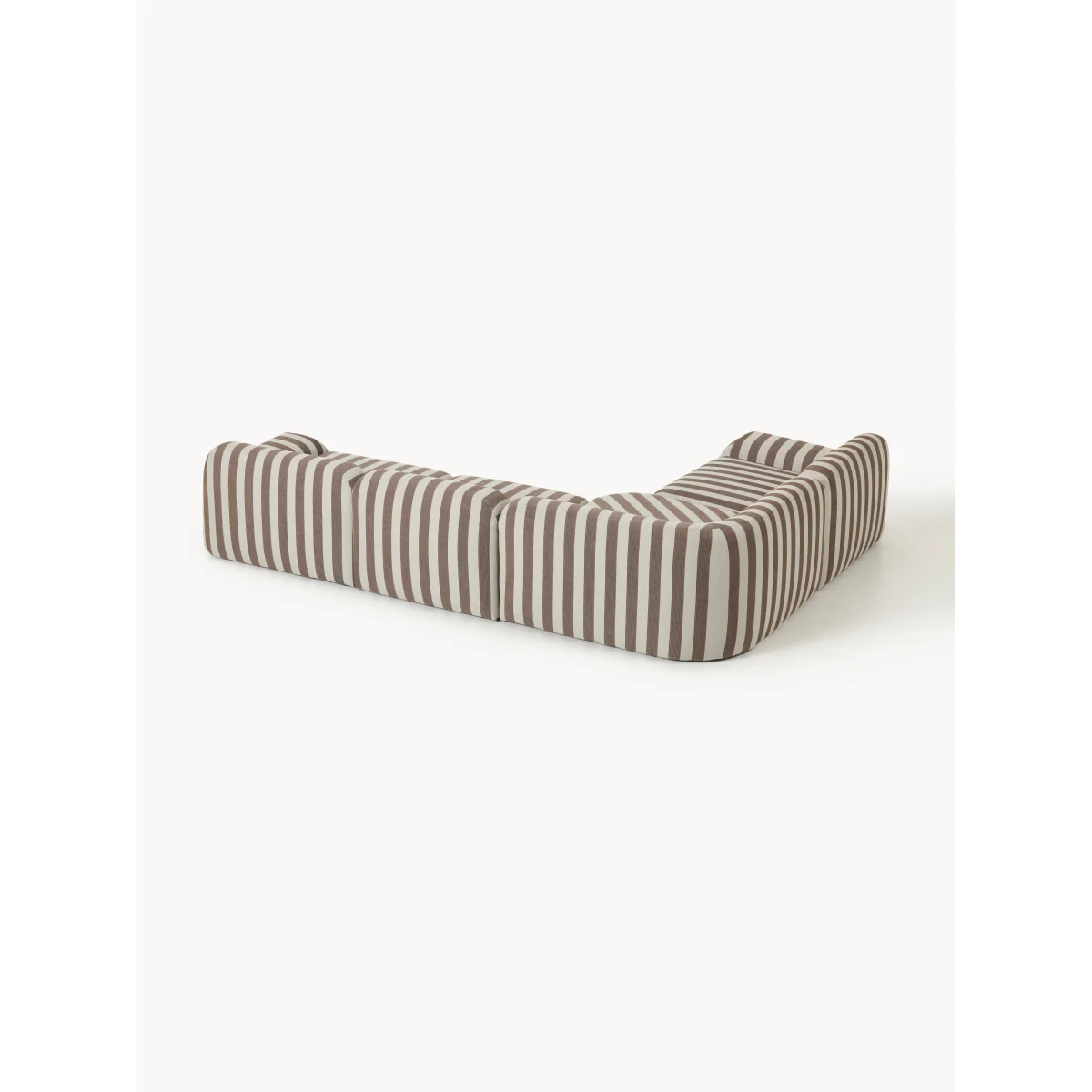 Modular Striped Corner Sofa Wolke (4-seater) – image 4