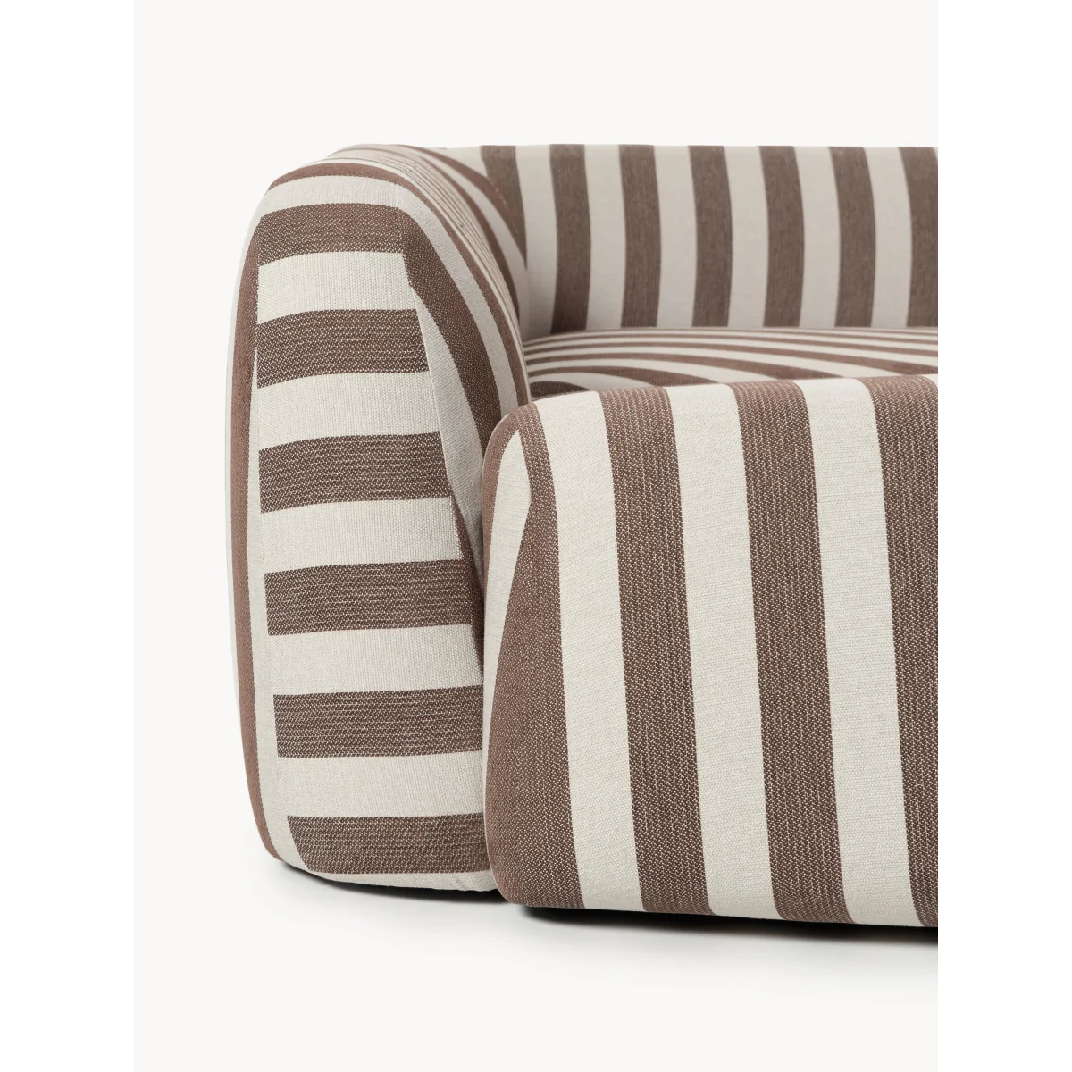 Modular Striped Corner Sofa Wolke (4-seater) – image 5