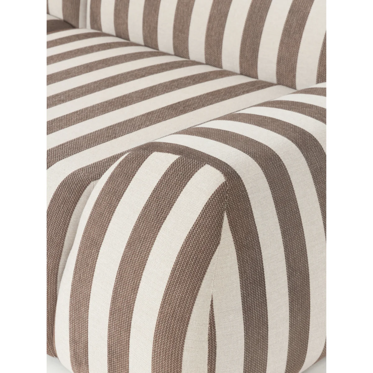 Modular Striped Corner Sofa Wolke (4-seater) – image 7