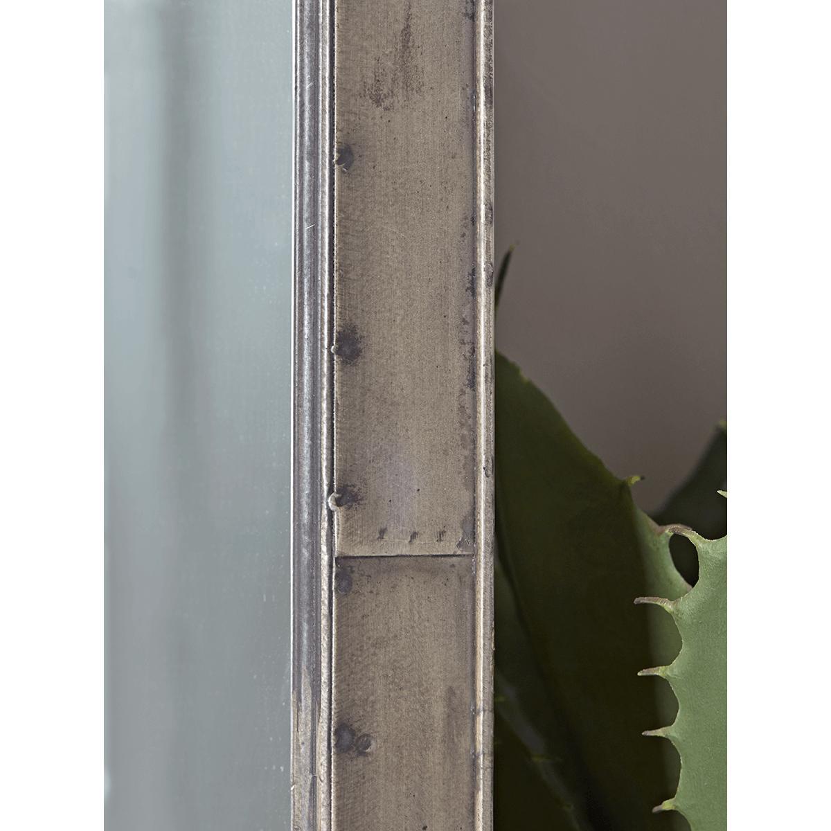Antiqued Metal Folding Mirror – image 4