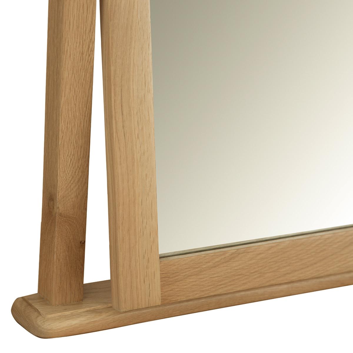 Gloucester Oak Dressing Table Mirror – image 4