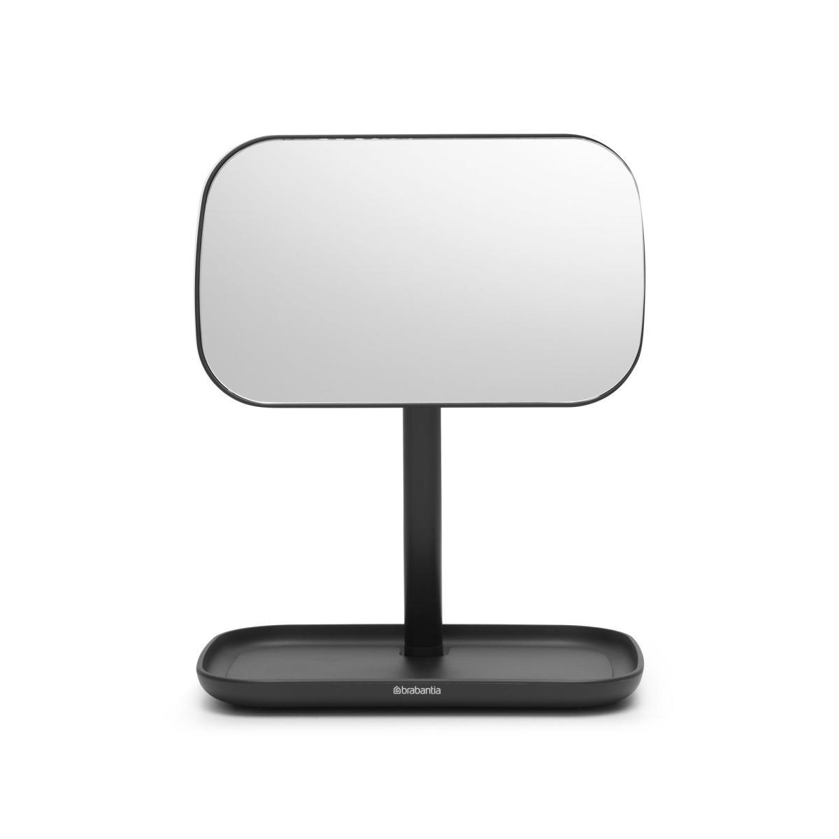Brabantia Dark Grey Mirror with Storage Tray Grey – image 3