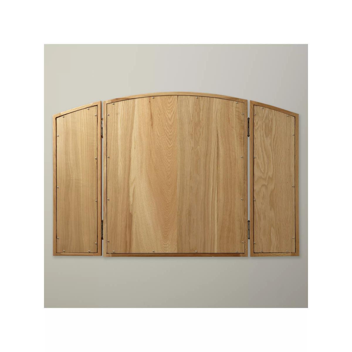 John Lewis & Partners Essence Gallery Mirror, Oak – image 3