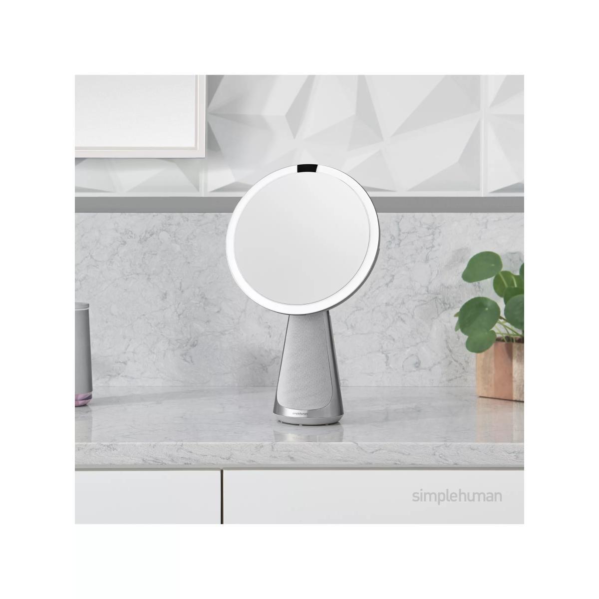 simplehuman Sensor Mirror with Integrated Speaker and Voice Control – image 3