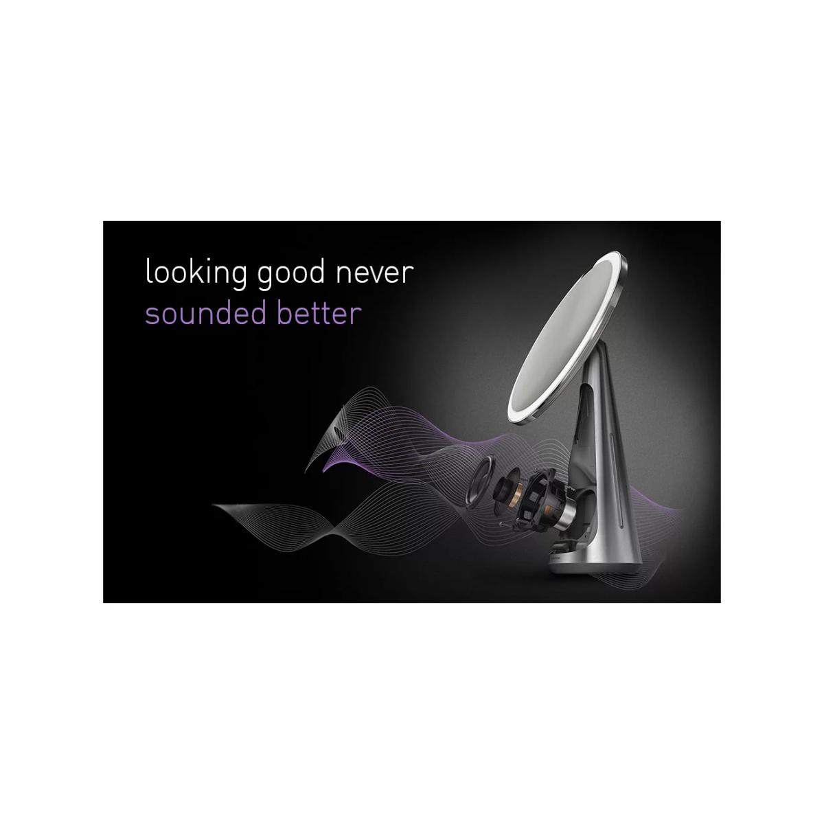 simplehuman Sensor Mirror with Integrated Speaker and Voice Control – image 8