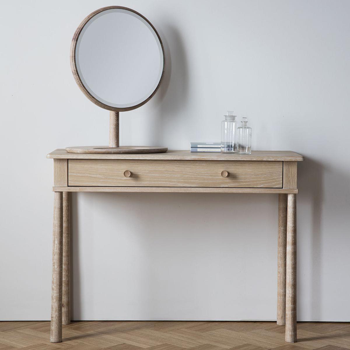 Gallery Interiors Wycombe Dressing Mirror / Black – image 7