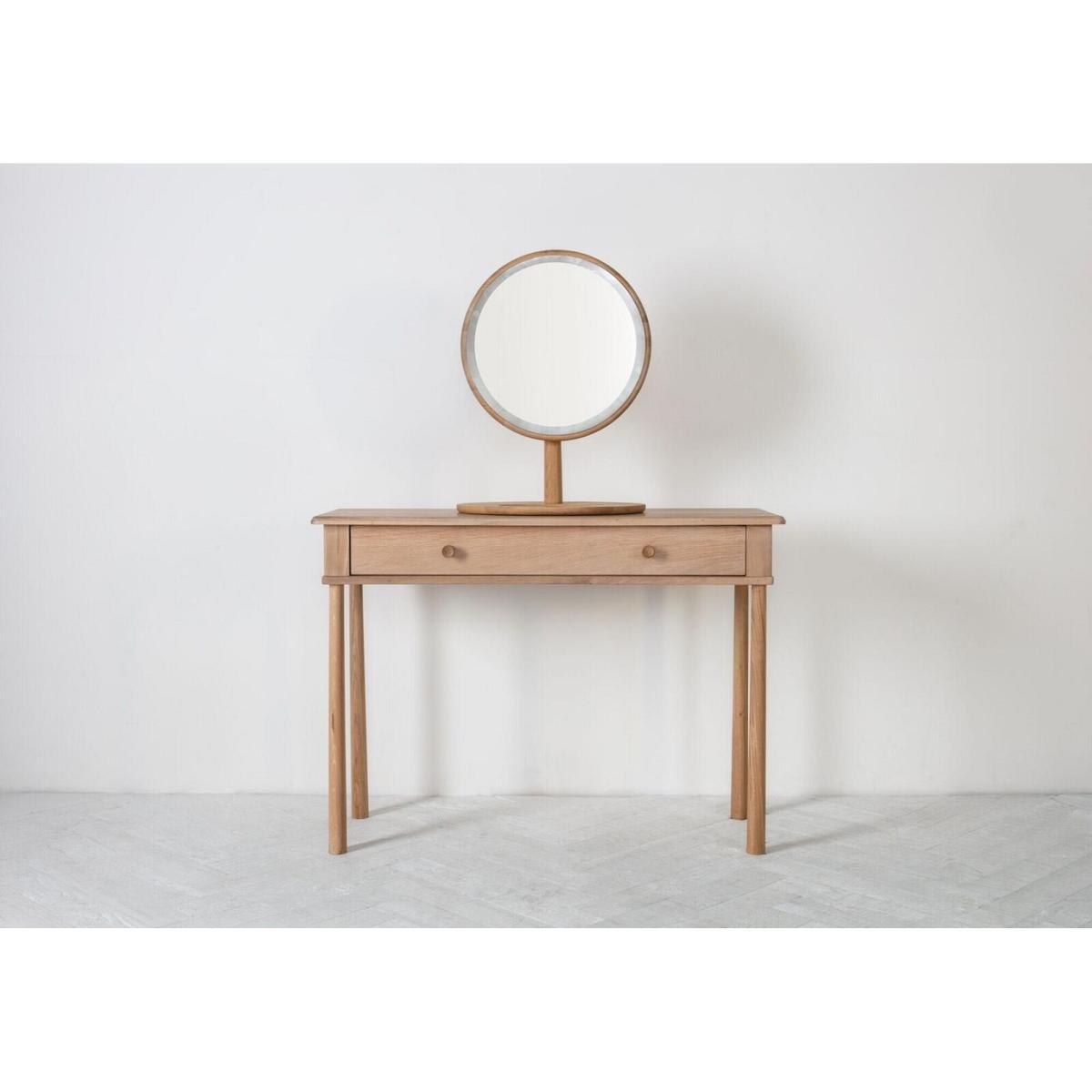 Rebecca Oak Dressing Table Mirror – image 3