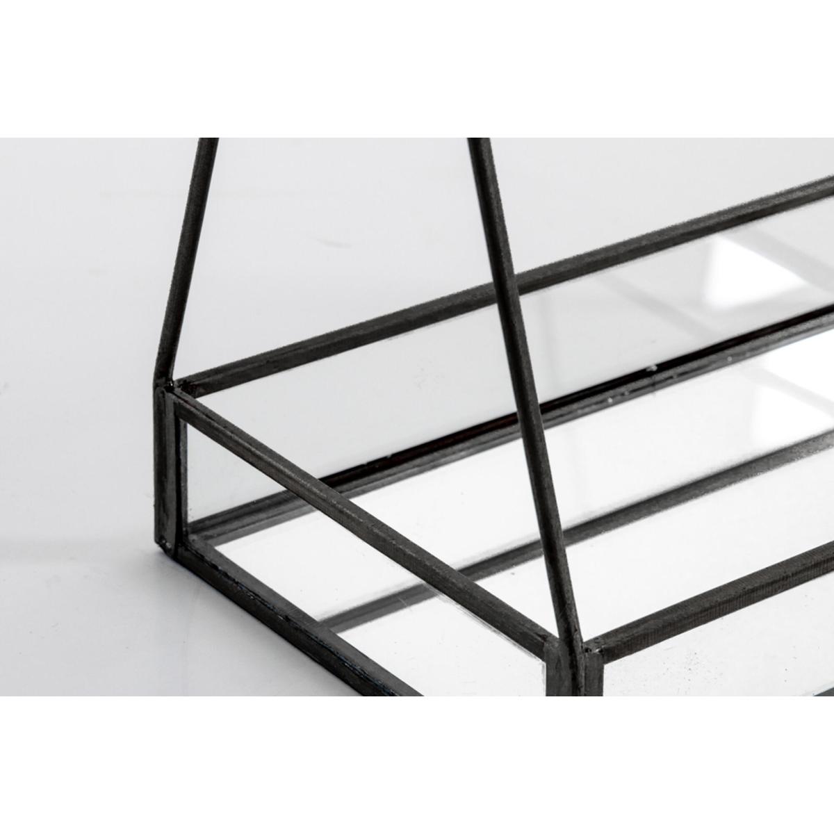 Dollface Desk Mirror with Tray in Black – image 3
