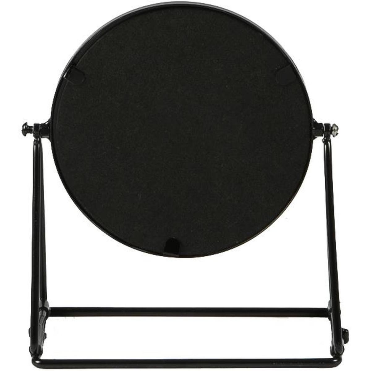 Harbour Housewares 18 x 20cm Round Makeup Mirrors - Black - Pack of 2 - Black – image 5