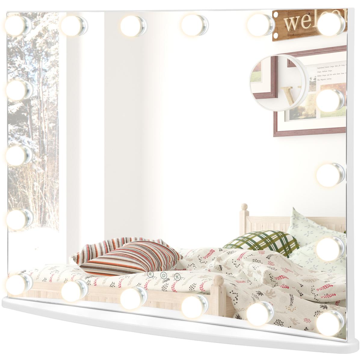 Vanity Mirror with Lights Large Makeup Mirror - White – image 2
