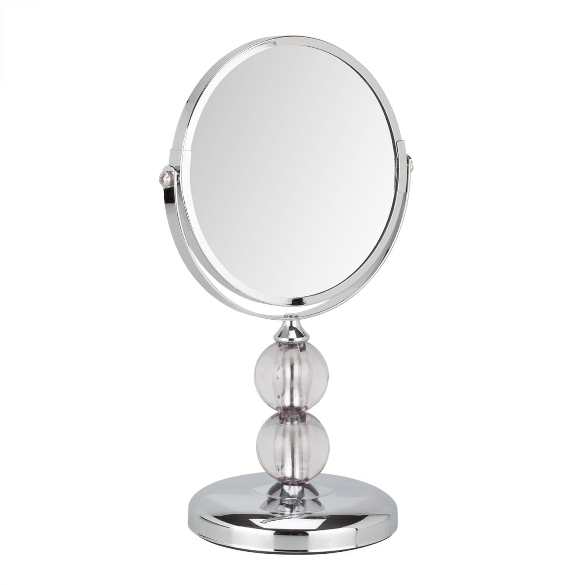 Clear Acrylic Table Mirror - Silver – image 2