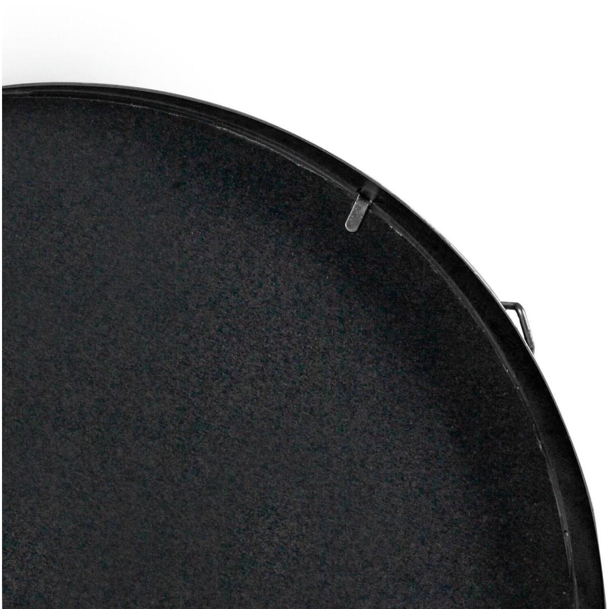 Harbour Housewares 40cm Round Metal Frame Hanging Mirror on Strap - Gold – image 10