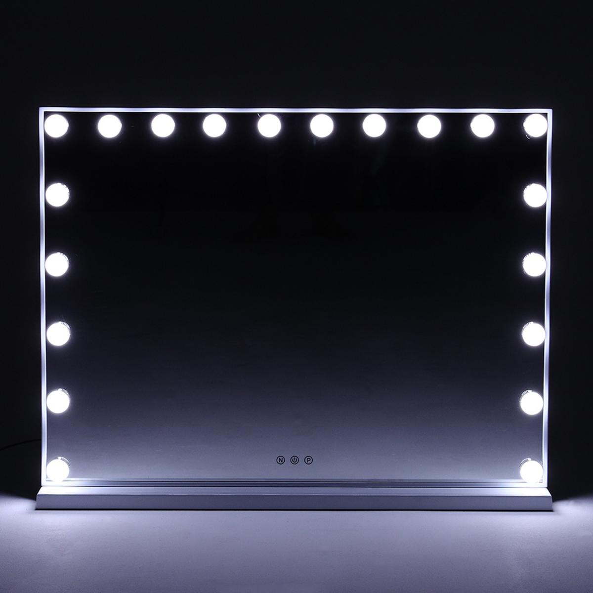 Big Hollywood Vanity Mirror - White