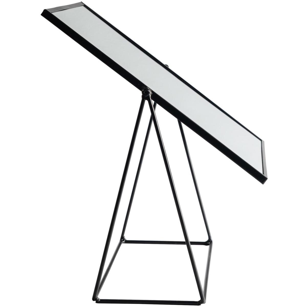 Harbour Housewares 32 x 50cm Rectangle Makeup Mirrors - Pack of 2 - Black – image 5