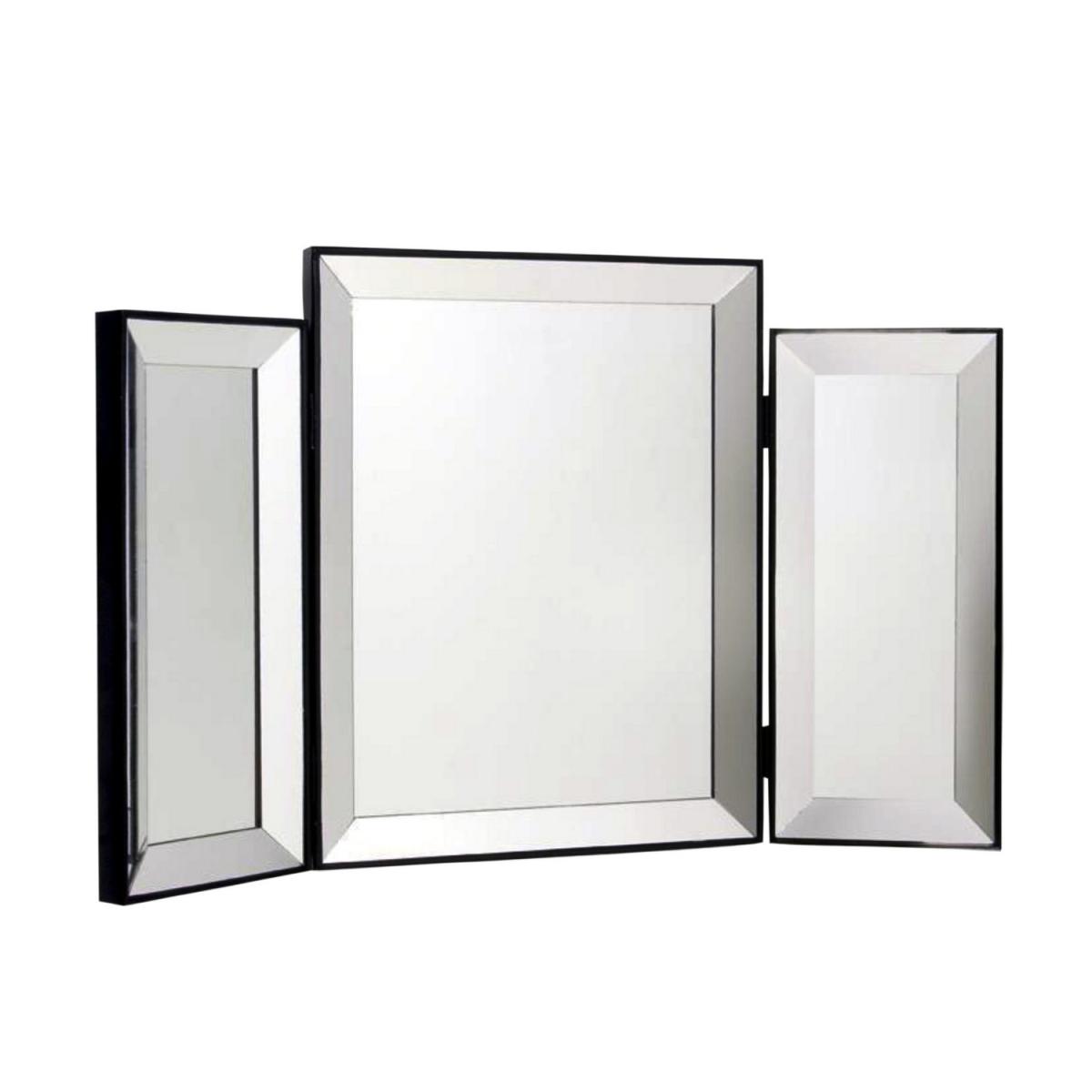 Bevelled Dressing Table Mirror - Silver – image 3