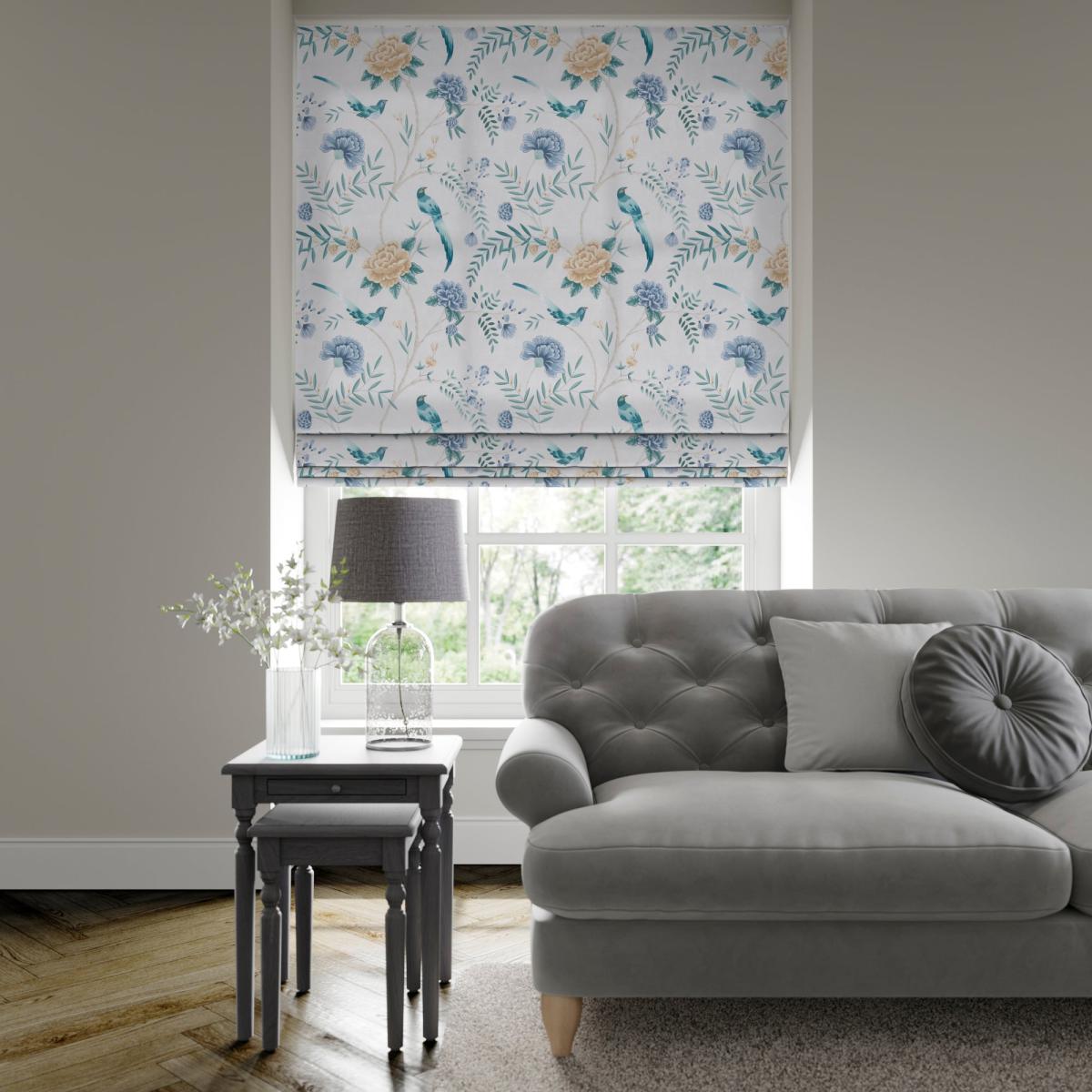 Rhea Made to Measure Roman Blind Rhea Linen – image 1