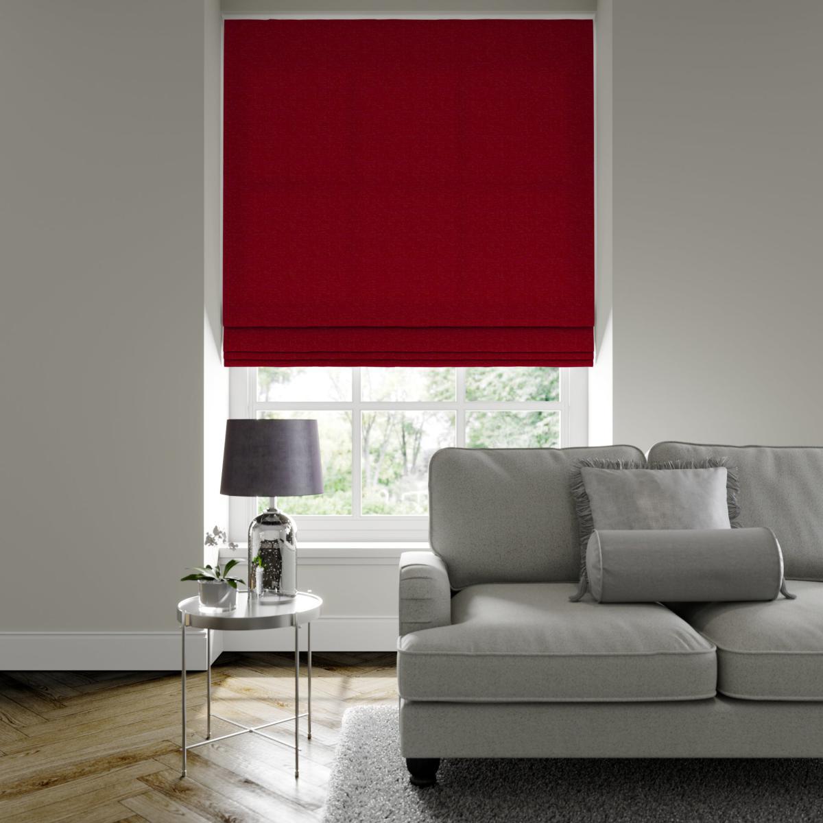 Sirena Made to Measure Roman Blind Sirena Claret – image 3