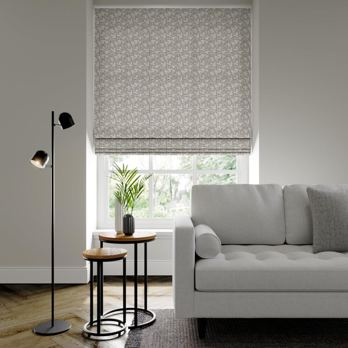 Spruce Made to Measure Roman Blind Spruce Fawn – image 3