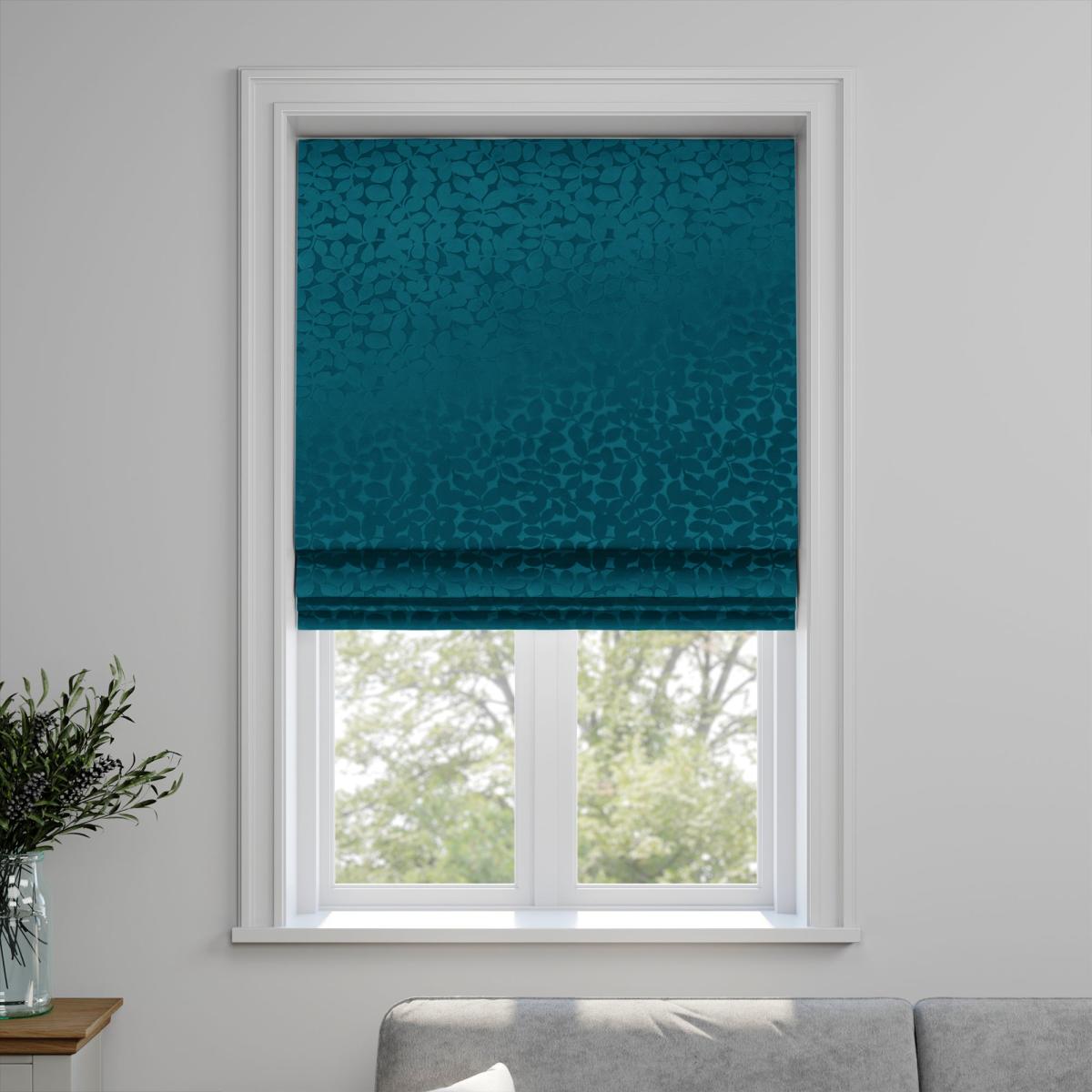 Charwood Made to Measure Roman Blind Charwood Peacock – image 3