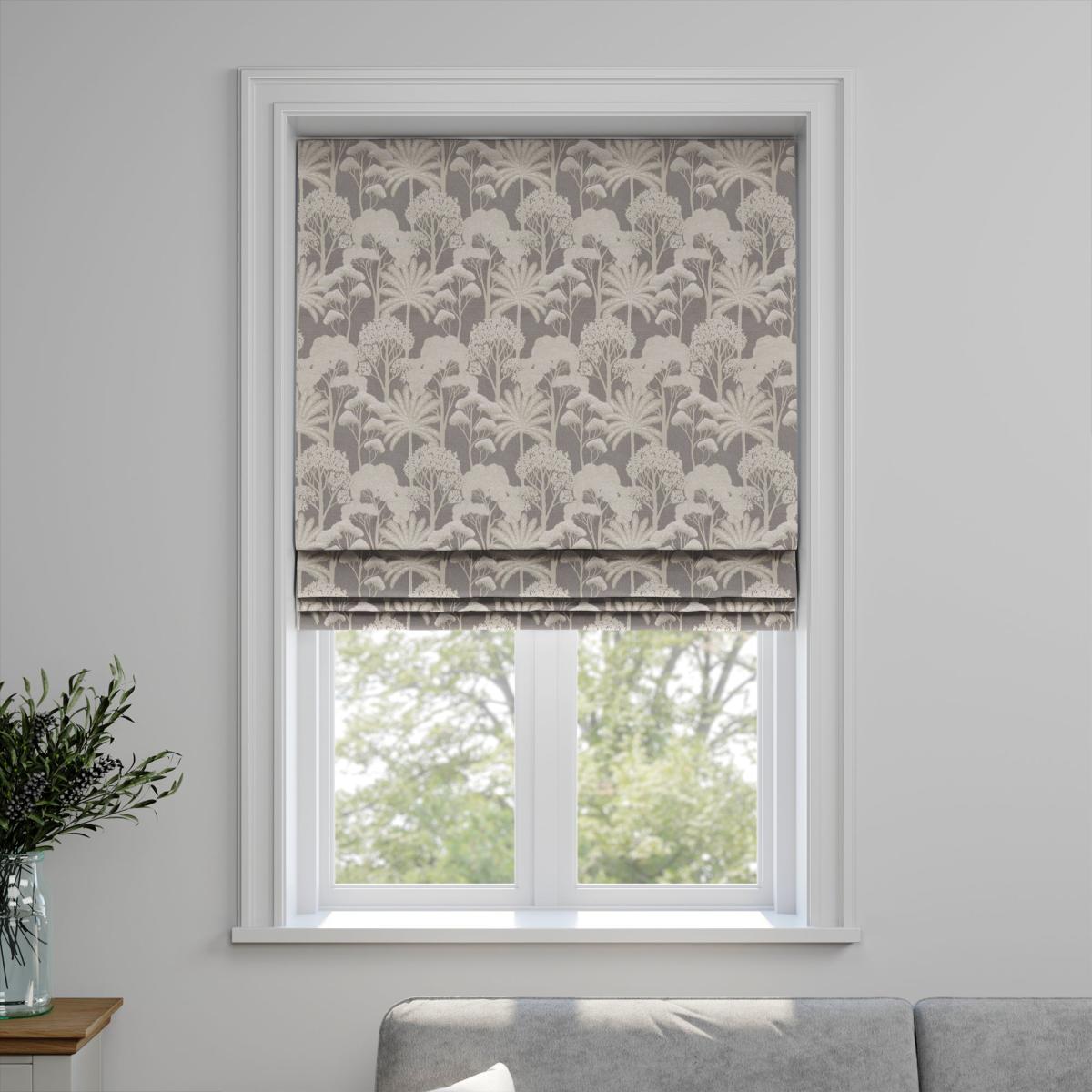 Mandrelle Made to Measure Roman Blind Mandrelle Slate – image 3