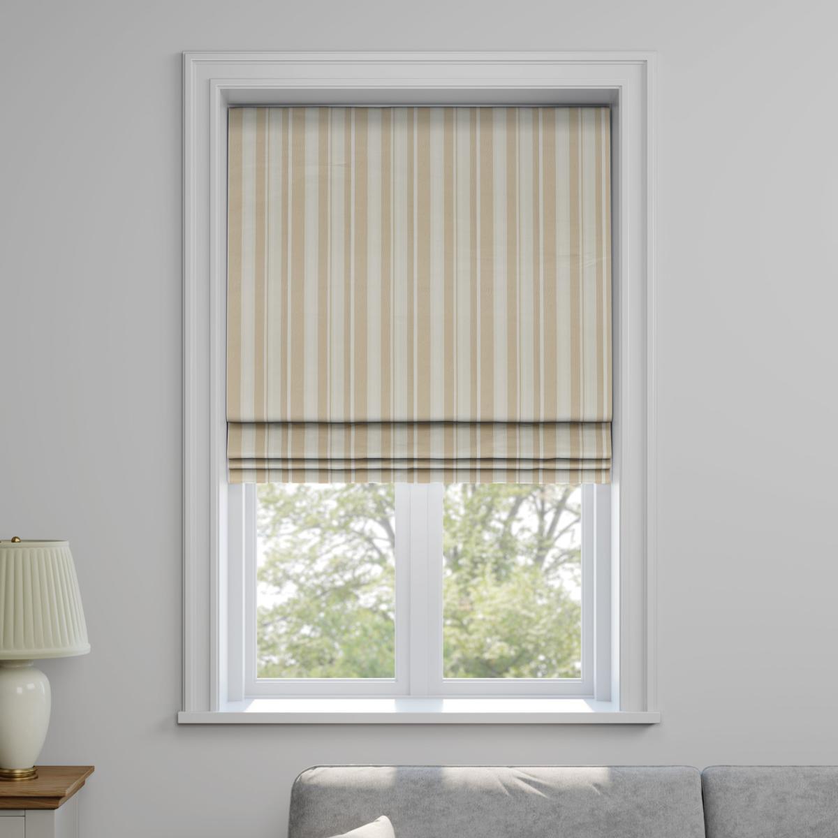 Lydia Made to Measure Roman Blind Lydia Linen – image 2