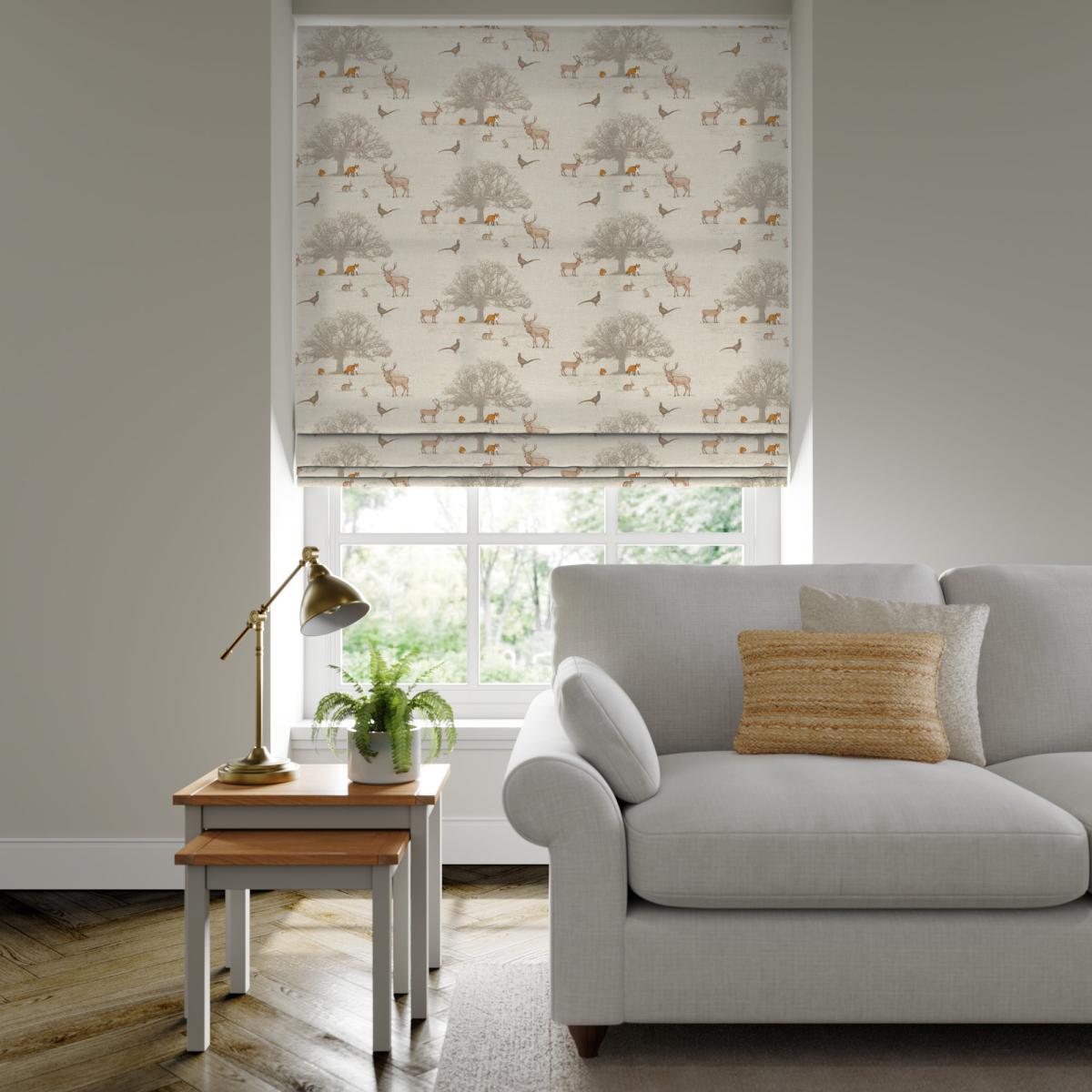 Tatton Made to Measure Roman Blind Tatton Autumn – image 2