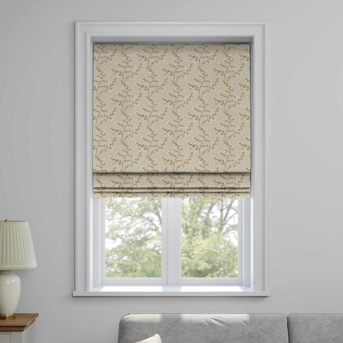 Haiku Made to Measure Roman Blind Haiku Ochre – image 2